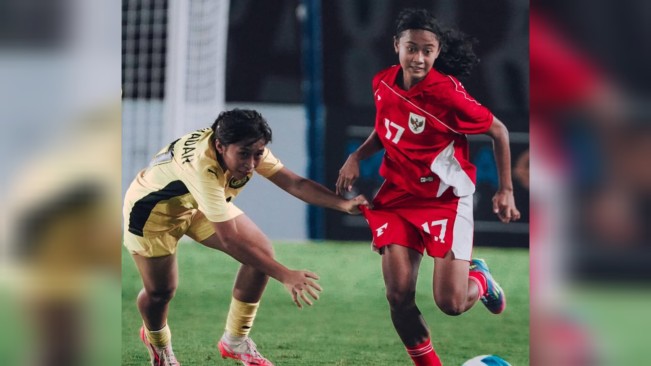 Timnas Putri Indonesia U-16 vs Malaysia. [Instagram]